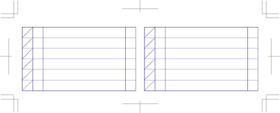 診察券裏デザイン　作例